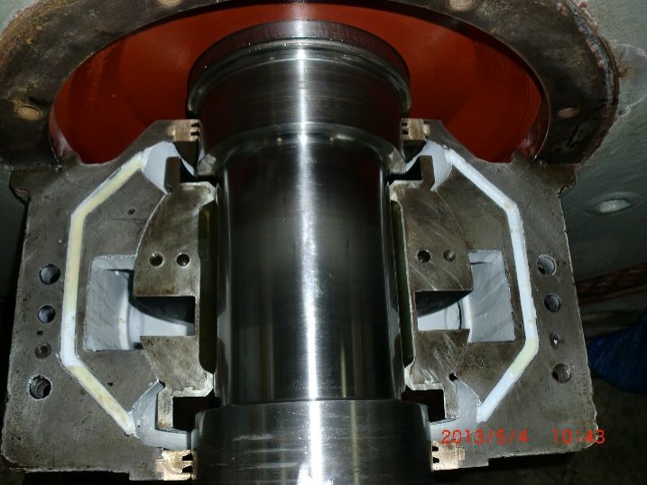Cojinete de metal antifricción babbitt reconstruido